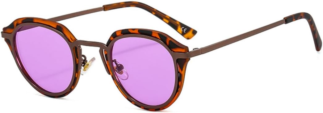 Популярные модные овальные женские солнцезащитные очки в стиле ретро, конфетные оттенки, защита от УФ-излучения UV400, мужские круглые очки с леопардовым градиентом VVTWSSW, 5
Популярные модные овальные женские солнцезащитные очки в стиле ретро, конфетные оттенки, защита от УФ-излучения UV400, мужские круглые очки с леопардовым градиентом VVTWSSW, 5