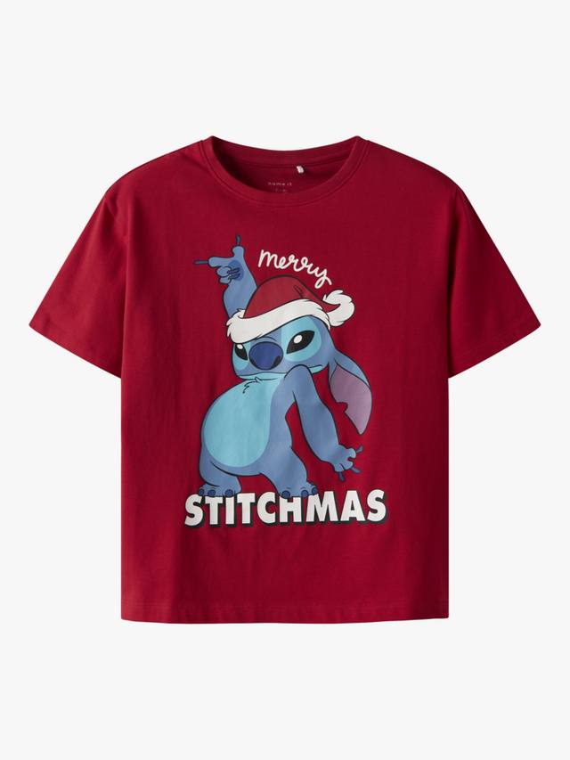 Детская хлопковая футболка Disney Stitch с коротким рукавом NAME IT
Детская хлопковая футболка Disney Stitch с коротким рукавом NAME IT