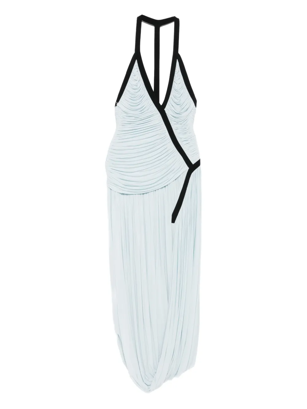 Платье из джерси Christopher Esber, синий 
Платье из джерси Christopher Esber, синий