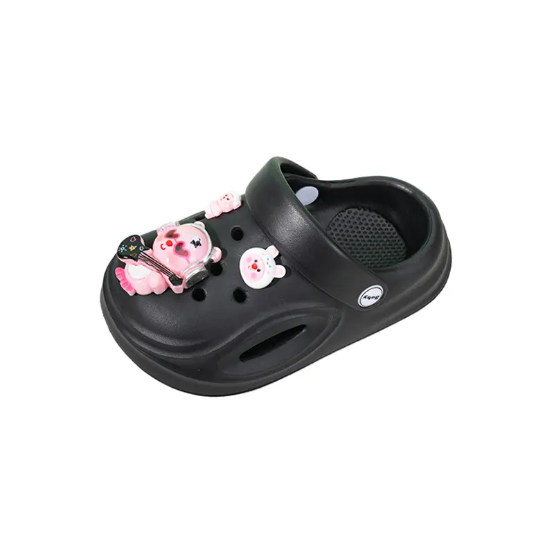 Сандалии детские износостойкие, нескользящие и дышащие YUZHAOLIN, черный 
Сандалии детские износостойкие, нескользящие и дышащие YUZHAOLIN, черный