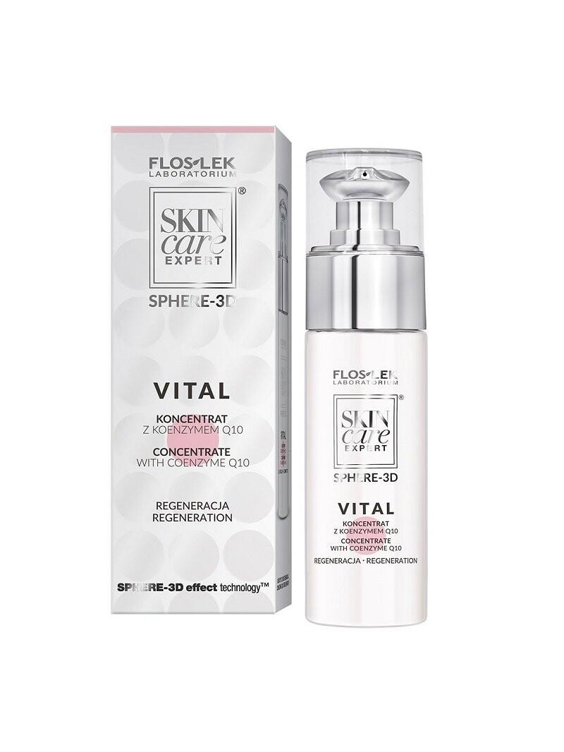 Flos Lek, Skin Care Expert, восстанавливающий концентрат с коэнзимом Q10 Sphere-3D Vital, 30 мл Flos-Lek
Flos Lek, Skin Care Expert, восстанавливающий концентрат с коэнзимом Q10 Sphere-3D Vital, 30 мл Flos-Lek