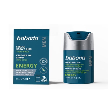 Сыворотка Cara Y Ojos Energy Men 30 мл Babaria
Сыворотка Cara Y Ojos Energy Men 30 мл Babaria