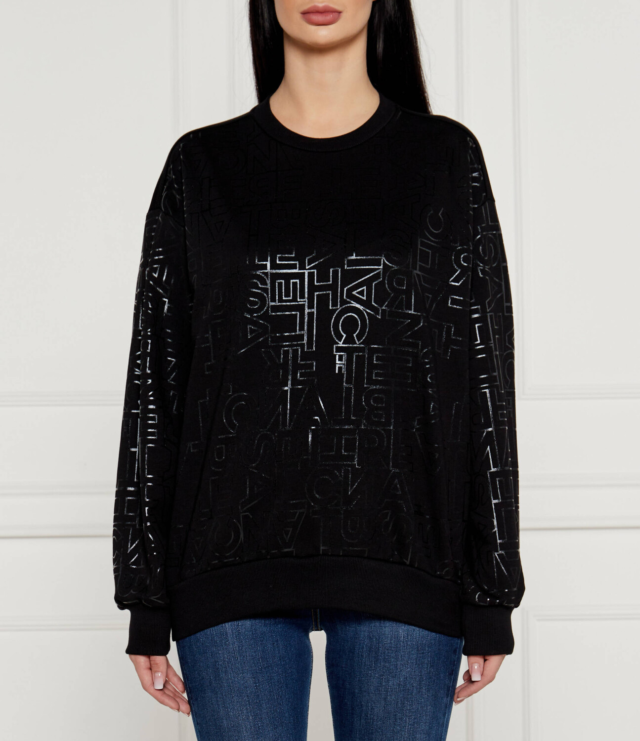 Толстовка Elisabetta Franchi Oversize fit, черный
Толстовка Elisabetta Franchi Oversize fit, черный