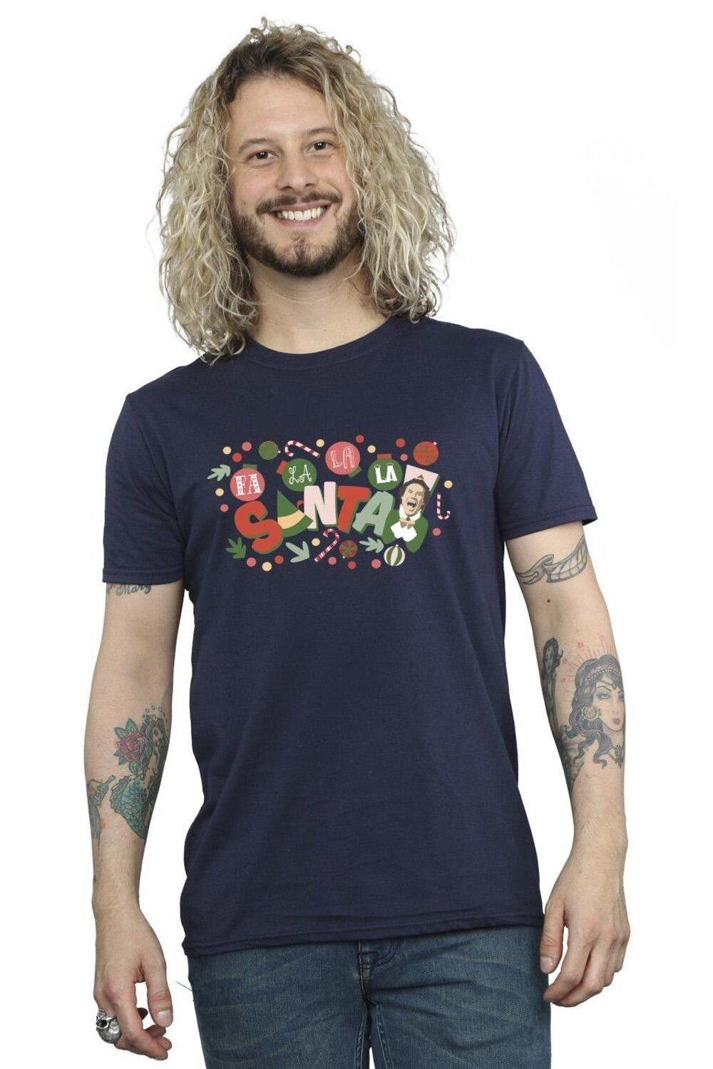 Футболка Санта Фа Ла Ла Ла Elf, темно-синий
Футболка Санта Фа Ла Ла Ла Elf, темно-синий
