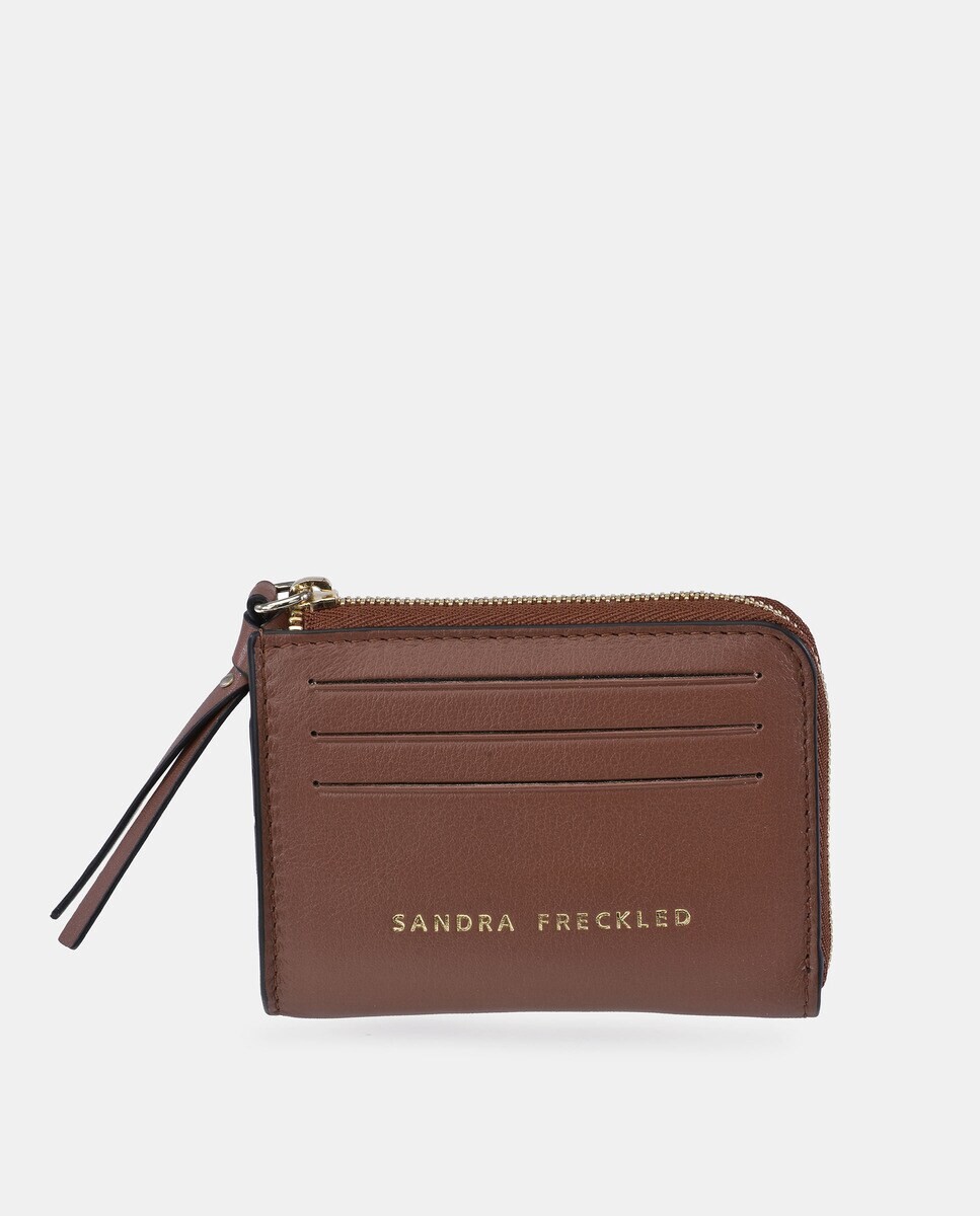 Визитница из коричневой кожи Sandra Freckled, коричневый
Визитница из коричневой кожи Sandra Freckled, коричневый