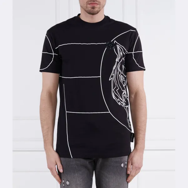 Футболка стандартного кроя Plein Sport, черный
Футболка стандартного кроя Plein Sport, черный