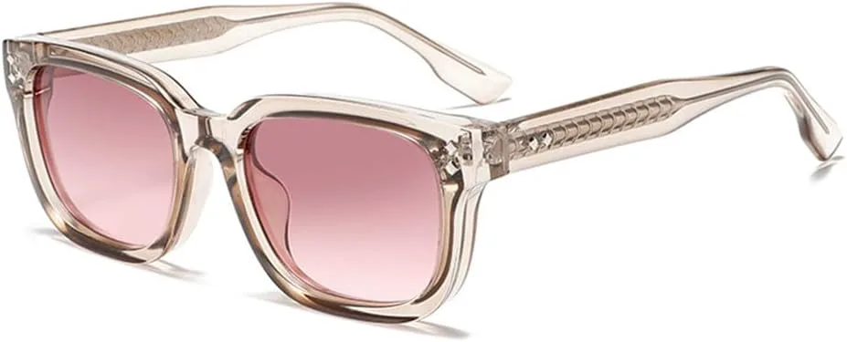 Солнцезащитные очки UV400 с градиентным панк-дизайном и заклепками, для женщин и мужчин, для бега и занятий спортом на открытом воздухе UYPTK, Champagne Pink
Солнцезащитные очки UV400 с градиентным панк-дизайном и заклепками, для женщин и мужчин, для бега и занятий спортом на открытом воздухе UYPTK, Champagne Pink