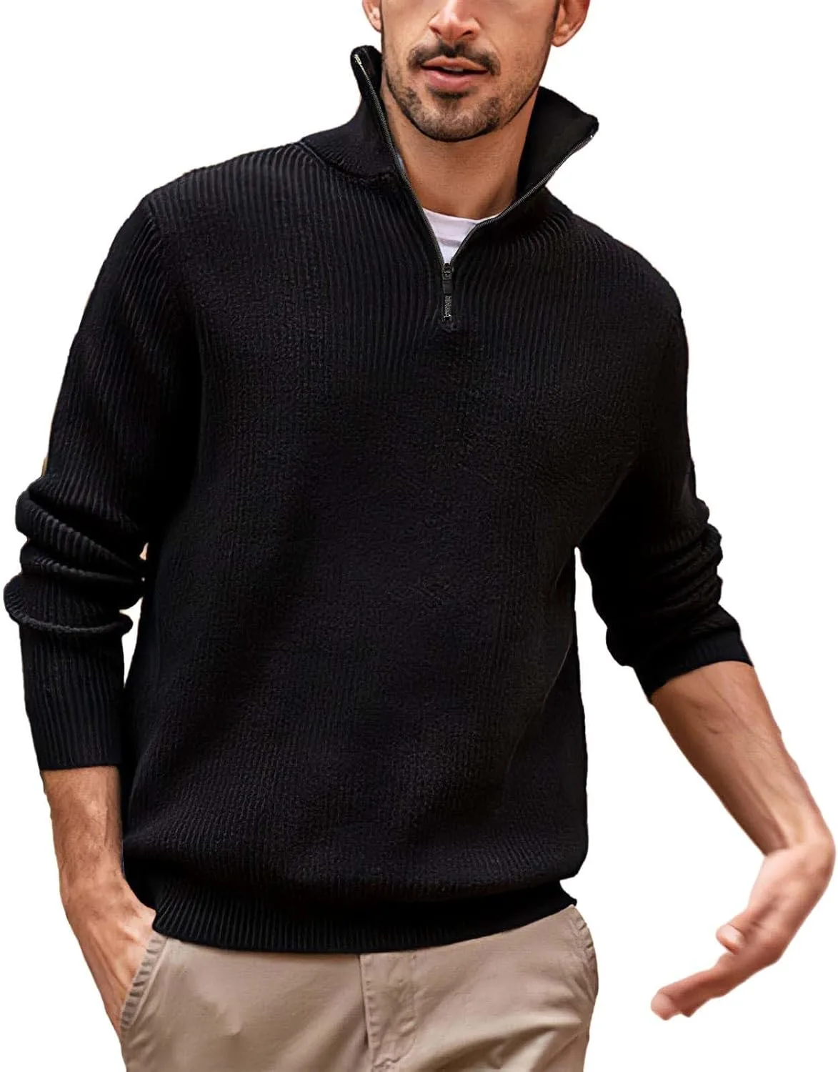 Мужская футболка ZYXTIM с воротником-стойкой и длинными рукавами
Мужская футболка ZYXTIM с воротником-стойкой и длинными рукавами