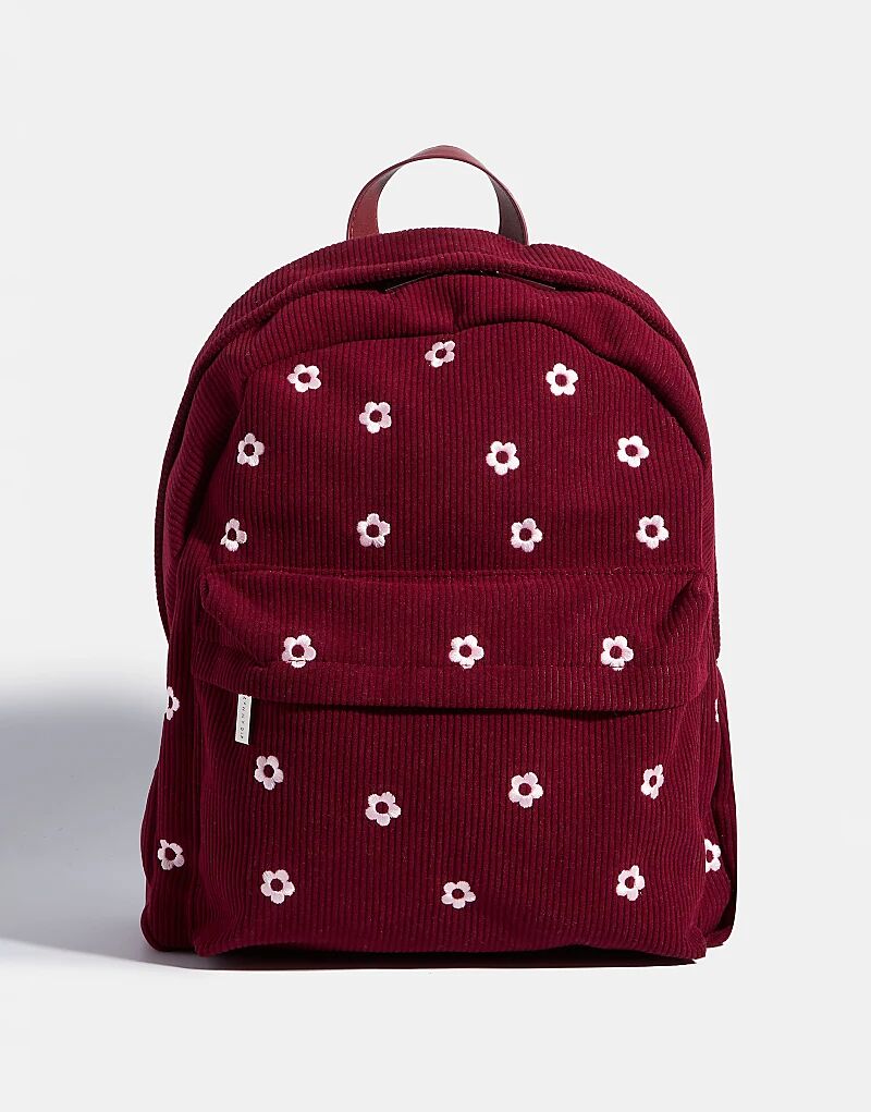 Рюкзак Skinnydip Burgandy с вышитыми мелкими цветами красного цвета
Рюкзак Skinnydip Burgandy с вышитыми мелкими цветами красного цвета