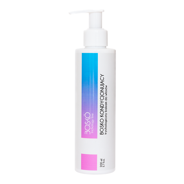 Кондиционирующий бальзам для волос, 200 мл Bosko Cosmetics Linia trychologiczna
Кондиционирующий бальзам для волос, 200 мл Bosko Cosmetics Linia trychologiczna