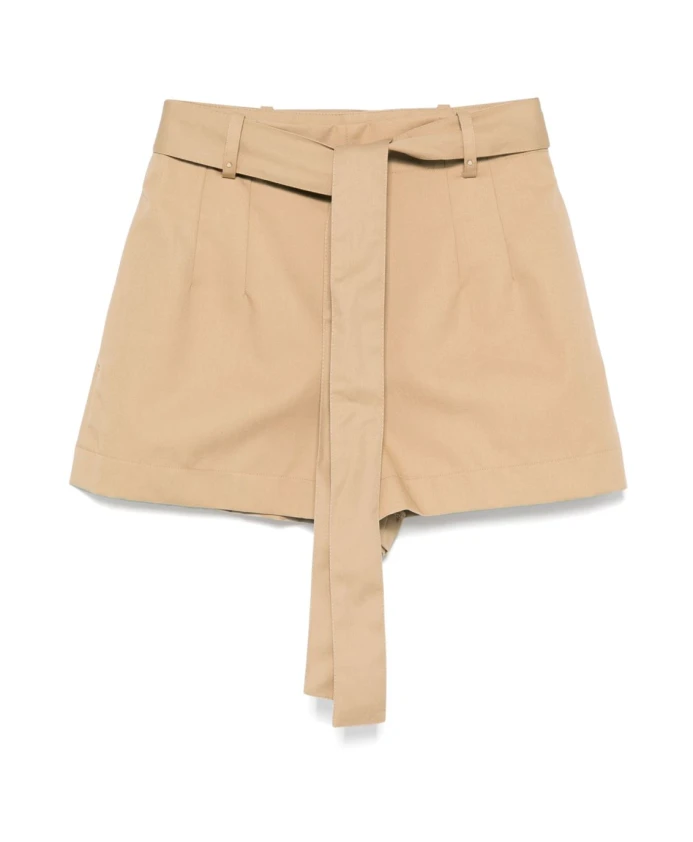 Бежевые шорты со складками Moncler, бежевый
Бежевые шорты со складками Moncler, бежевый