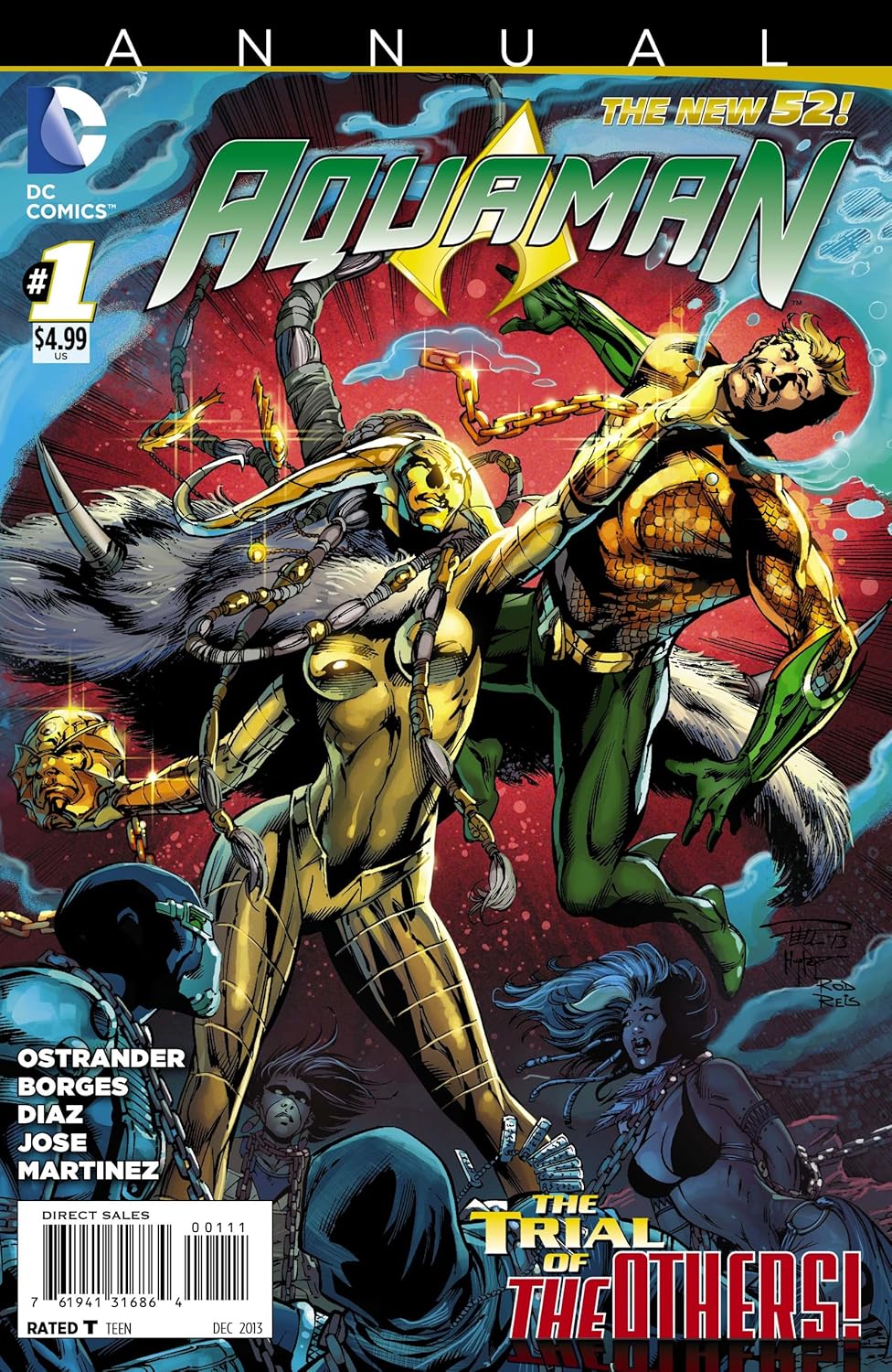 Aquaman Annual #1 Comic Book (DC Comics)
Aquaman Annual #1 Comic Book (DC Comics)