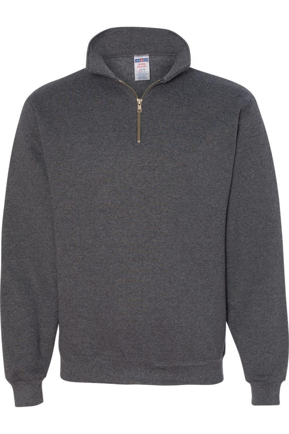 Толстовка JERZEES Super Sweats NuBlend с застежкой-молнией на четверть дюйма и воротником-стойкой, цвет black heather
Толстовка JERZEES Super Sweats NuBlend с застежкой-молнией на четверть дюйма и воротником-стойкой, цвет black heather