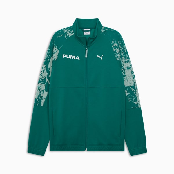 Мужская спортивная куртка с узором Puma Essentials, зеленый
Мужская спортивная куртка с узором Puma Essentials, зеленый