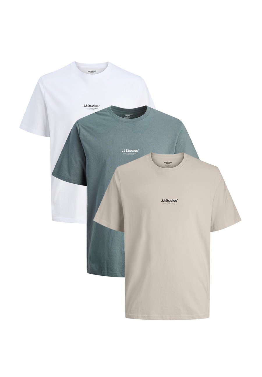 Футболка Jack & Jones 3ER PACK SOHO, Weiß Beige Blau/White, Белый, Футболка Jack & Jones 3ER PACK SOHO, Weiß Beige Blau/White
Футболка Jack & Jones 3ER PACK SOHO, Weiß Beige Blau/White, Белый, Футболка Jack & Jones 3ER PACK SOHO, Weiß Beige Blau/White