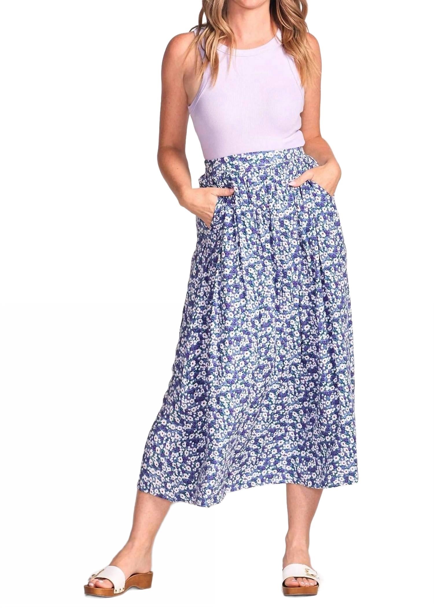 PINK MARTINI Женская юбка Luna синего цвета
PINK MARTINI Женская юбка Luna синего цвета