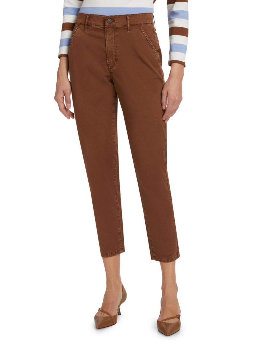 Джинсы-чиносы Sia Twill Tapered Veronica Beard, коричневый
Джинсы-чиносы Sia Twill Tapered Veronica Beard, коричневый