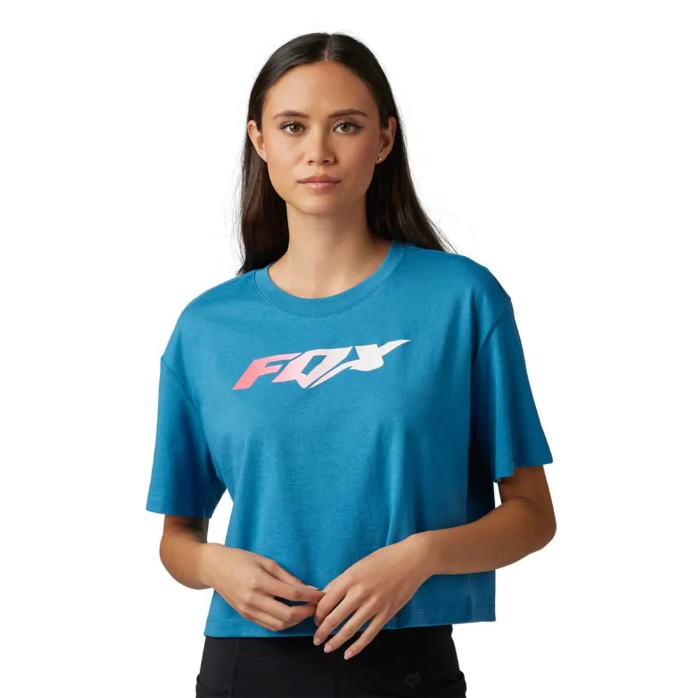 Футболка с коротким рукавом Fox Racing Morphic Crop, синий
Футболка с коротким рукавом Fox Racing Morphic Crop, синий