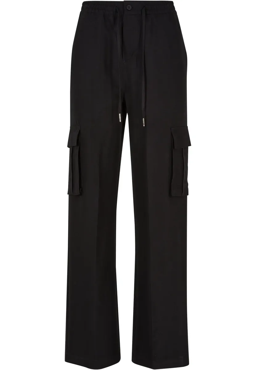 Тканевые брюки URBAN CLASSICS " Urban Classics Women's Ladies Vicose Straight Leg Cargo Pants" (1 шт.), черный
Тканевые брюки URBAN CLASSICS " Urban Classics Women's Ladies Vicose Straight Leg Cargo Pants" (1 шт.), черный