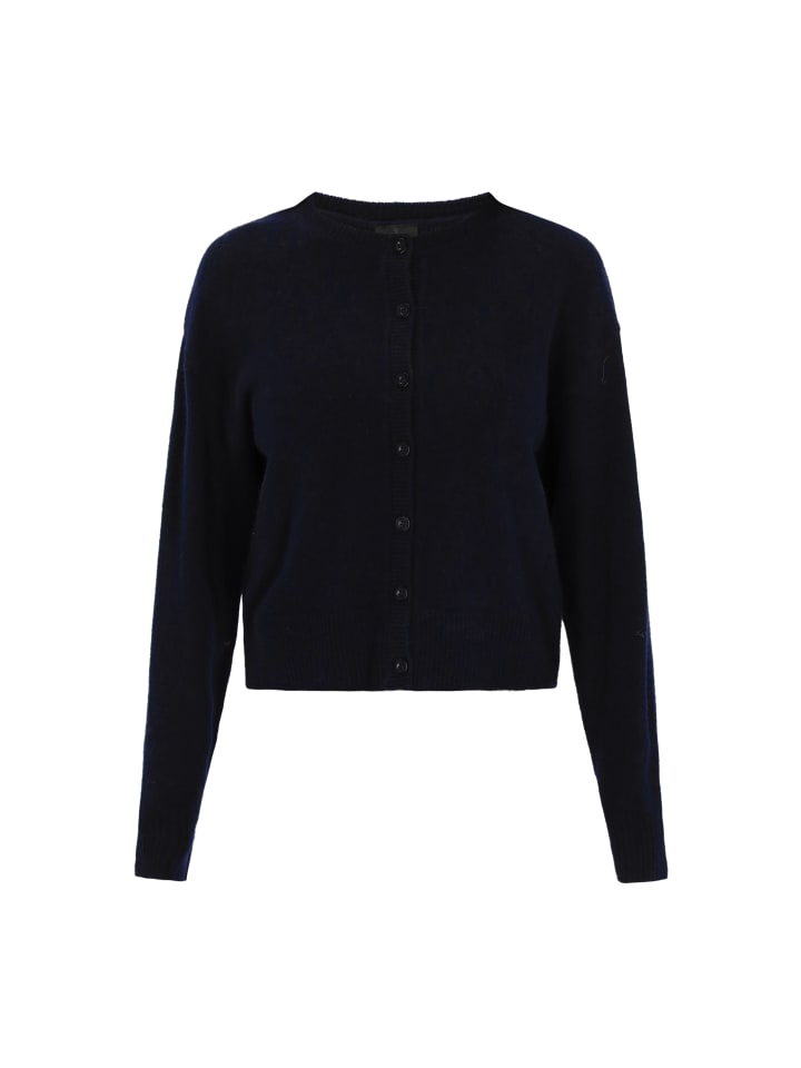 Женский кардиган темно-синего цвета DreiMaster
Женский кардиган темно-синего цвета DreiMaster