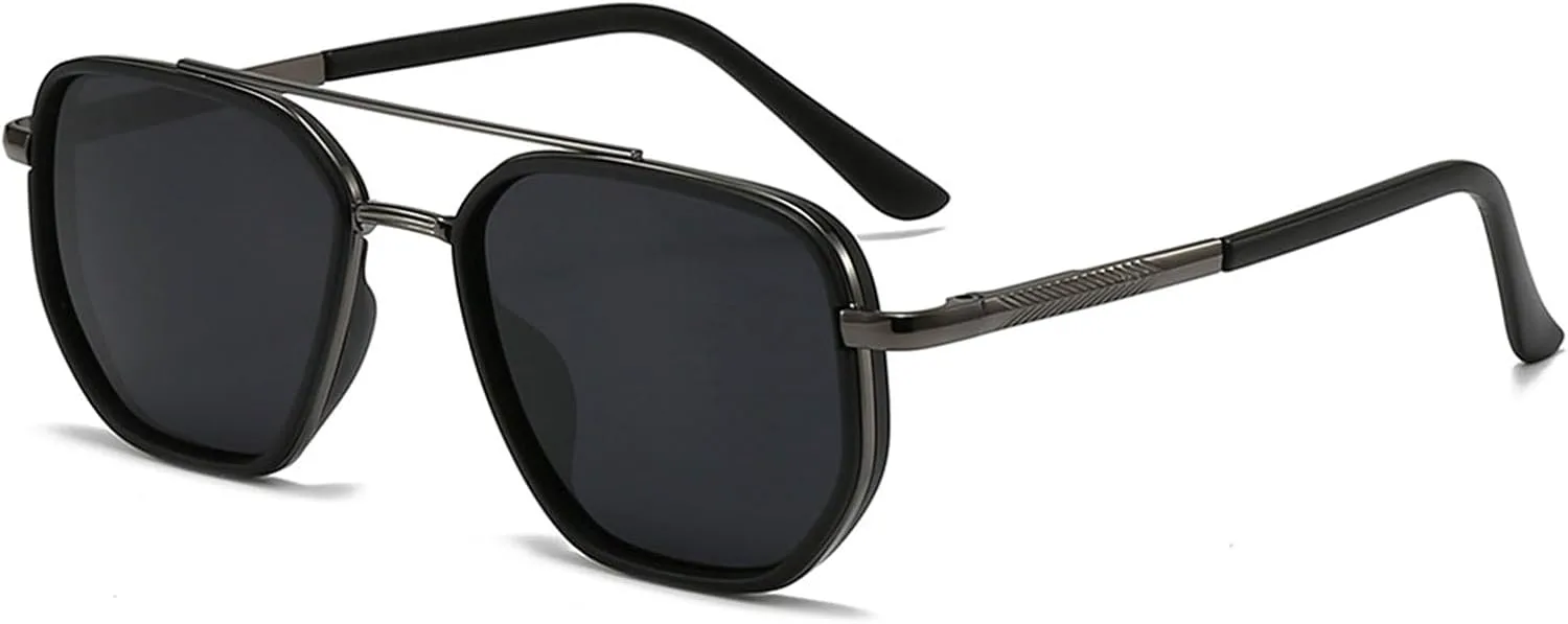 Солнцезащитные очки-авиаторы для женщин, не спутывающиеся, поляризованные, модные солнцезащитные очки для путешествий и вождения DreamCalf, A05- Matte Black/Grey
Солнцезащитные очки-авиаторы для женщин, не спутывающиеся, поляризованные, модные солнцезащитные очки для путешествий и вождения DreamCalf, A05- Matte Black/Grey