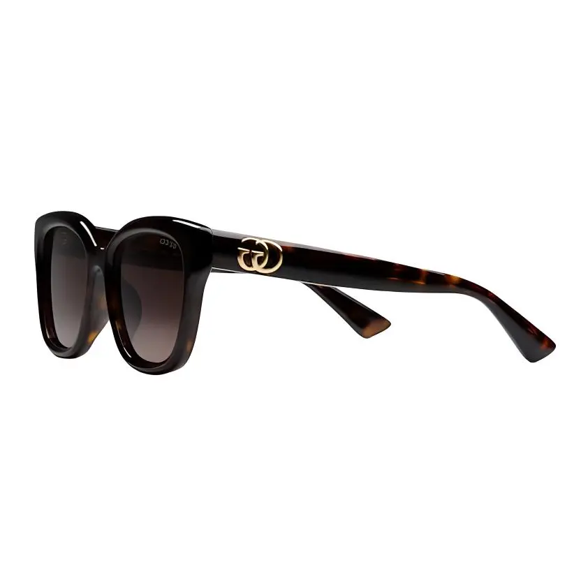 GUCCI Injection Molded Square Sunglasses Women's Dark Brown
GUCCI Injection Molded Square Sunglasses Women's Dark Brown