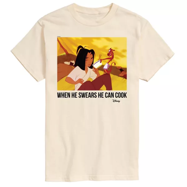 Мужская футболка Мулан «Он умеет готовить» Disney, бежевый
Мужская футболка Мулан «Он умеет готовить» Disney, бежевый