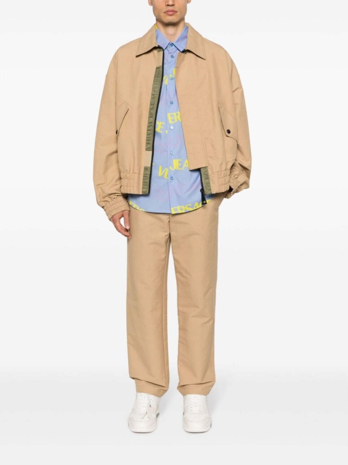 Versace Jeans Couture рубашка с логотипом, синий
Versace Jeans Couture рубашка с логотипом, синий