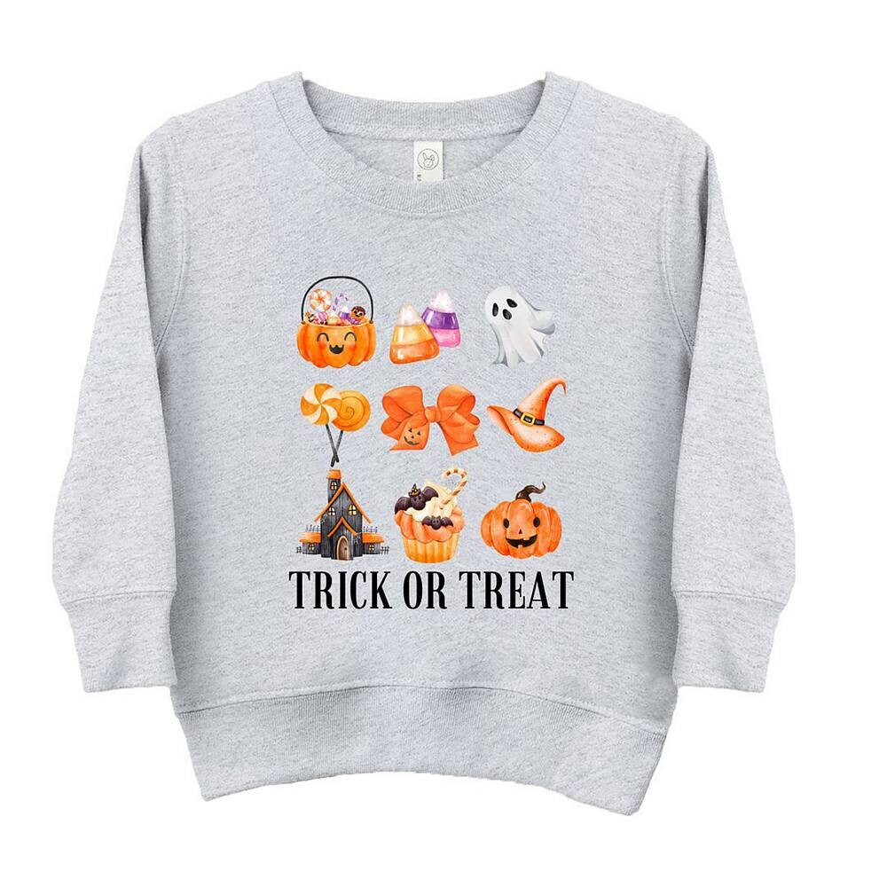 Толстовка с рисунком для малышей Trick Or Treat Chart The Juniper Shop, цвет Heather Grey
Толстовка с рисунком для малышей Trick Or Treat Chart The Juniper Shop, цвет Heather Grey
