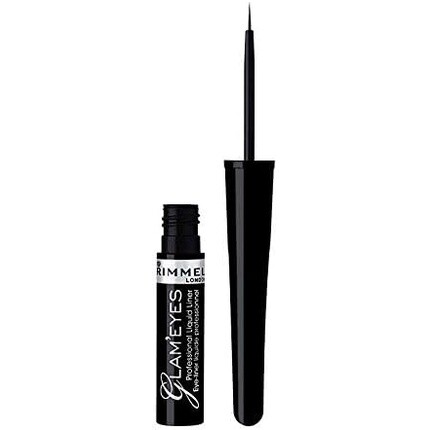 Профессиональная жидкая подводка London Glam'Eyes #001 Black Glamour, 3,5 мл, Rimmel
Профессиональная жидкая подводка London Glam'Eyes #001 Black Glamour, 3,5 мл, Rimmel