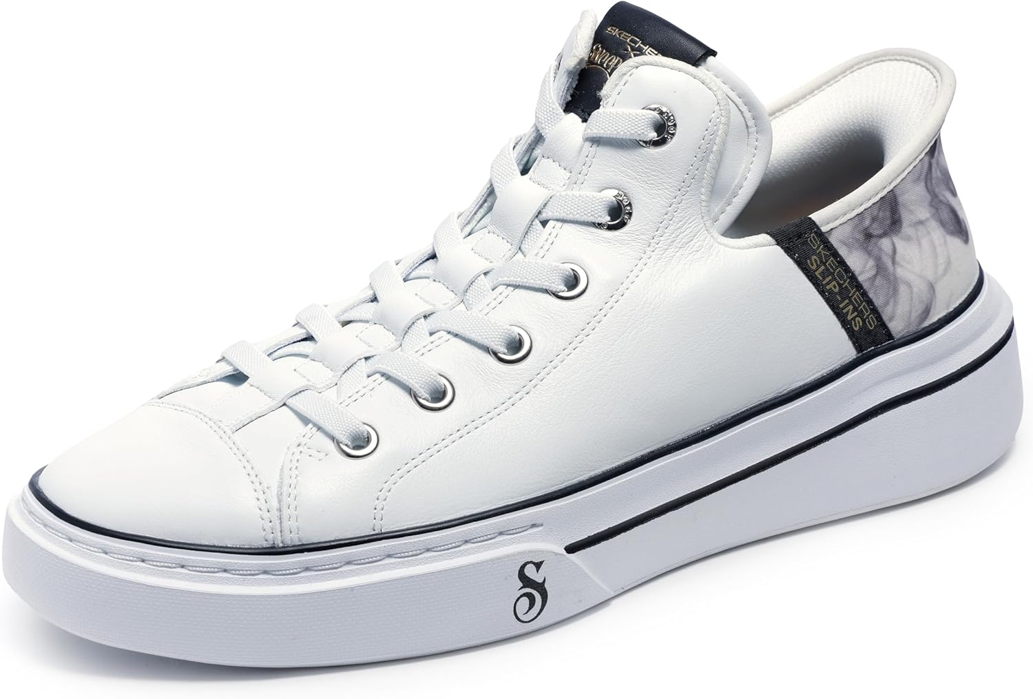 Мужские слипоны Skechers x Snoop Dogg Snoop One-OG, белый/черный
Мужские слипоны Skechers x Snoop Dogg Snoop One-OG, белый/черный