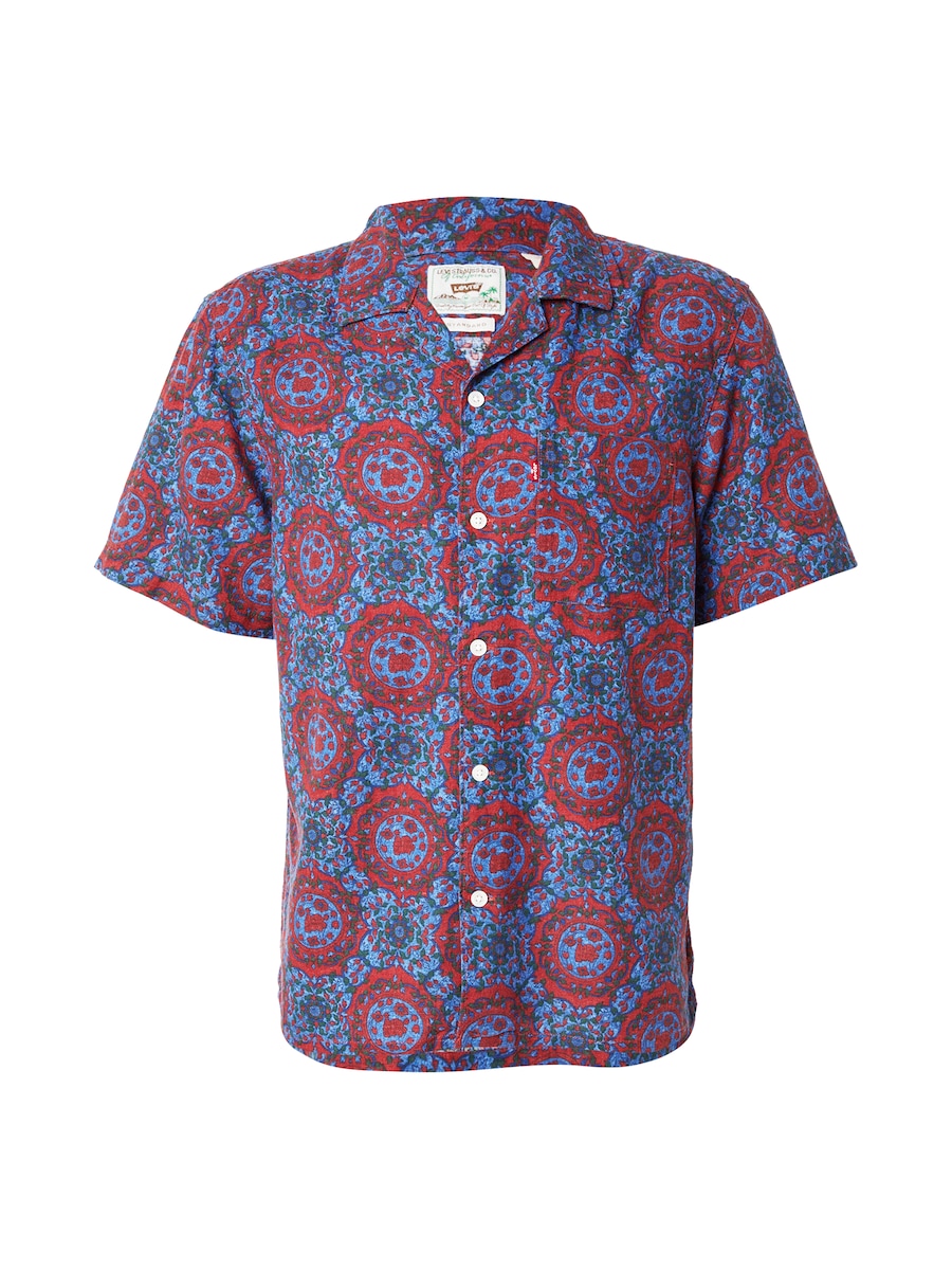 Рубашка на пуговицах классического кроя LEVI'S Short Sleeve Sunset Standard Camp Shirt, синий
Рубашка на пуговицах классического кроя LEVI'S Short Sleeve Sunset Standard Camp Shirt, синий