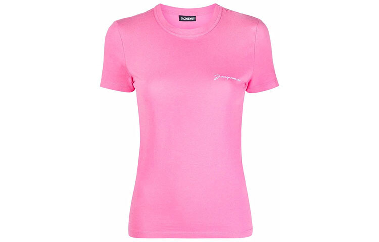 Футболка Jacquemus с вышитым логотипом, розовый
Футболка Jacquemus с вышитым логотипом, розовый