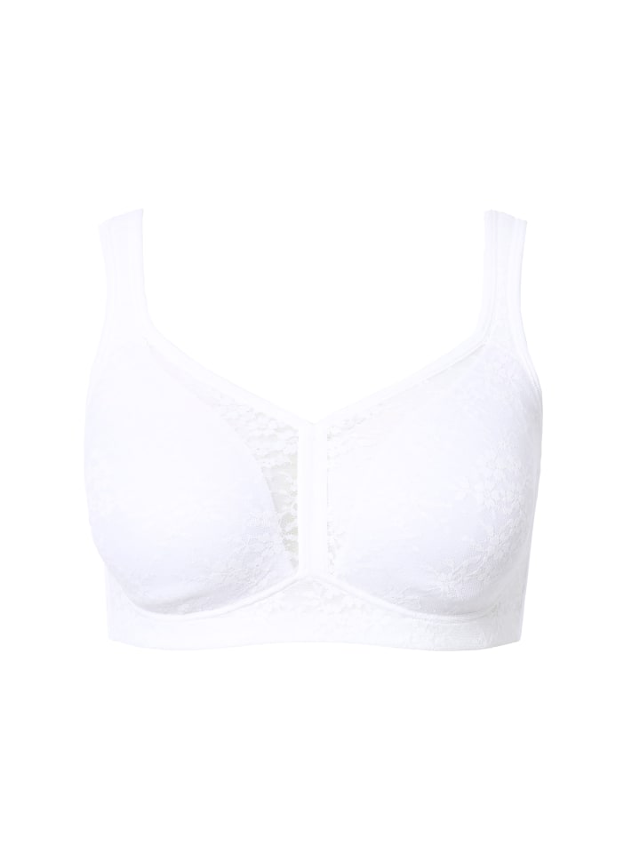 Бюстгальтер на косточках Ulla Popken, белый
Бюстгальтер на косточках Ulla Popken, белый