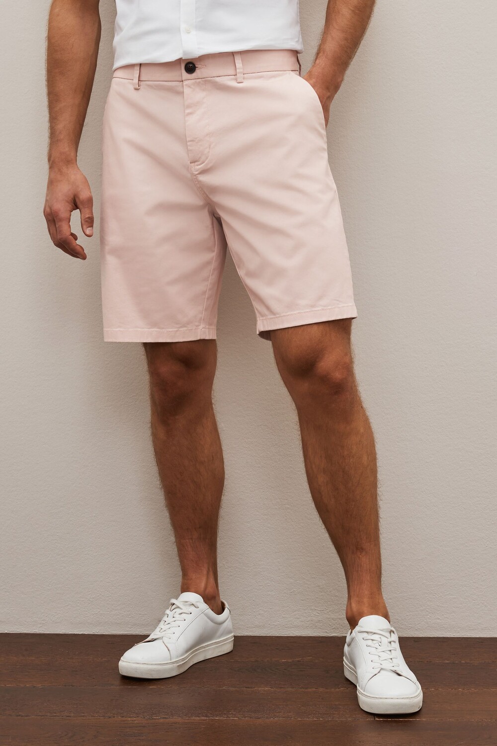 Эластичные шорты-чиносы Next, розовый
Эластичные шорты-чиносы Next, розовый