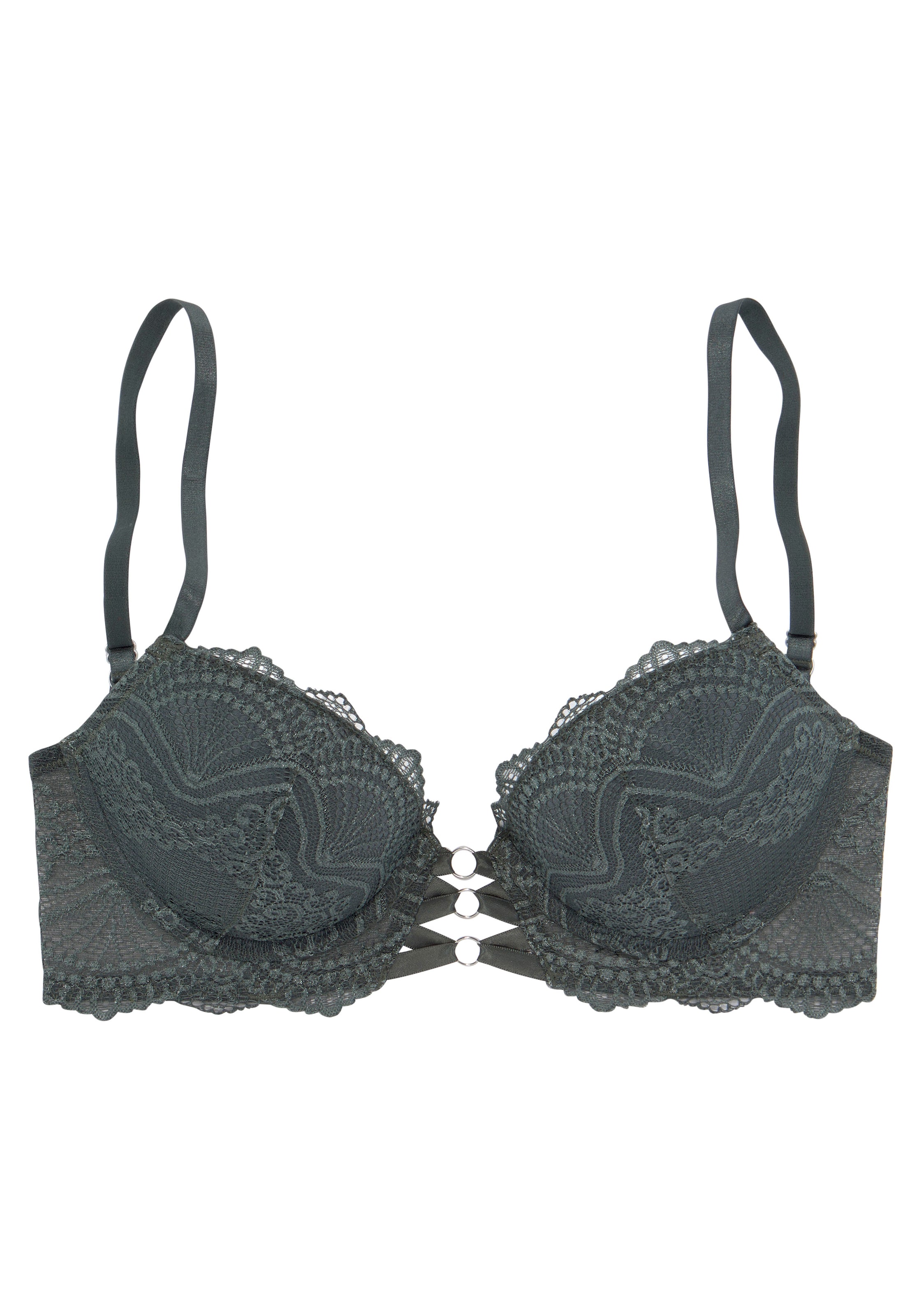 LASCANA Push-up бра в зеленом цвете
LASCANA Push-up бра в зеленом цвете