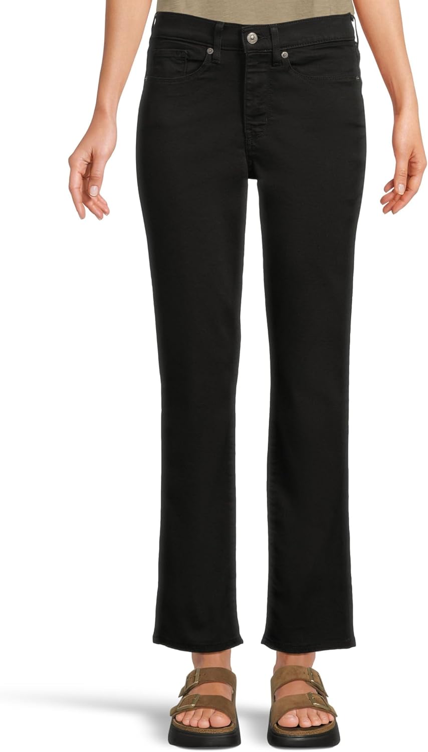 Женские классические прямые джинсы Levi's (также доступны в размере Plus), Soft Black
Женские классические прямые джинсы Levi's (также доступны в размере Plus), Soft Black