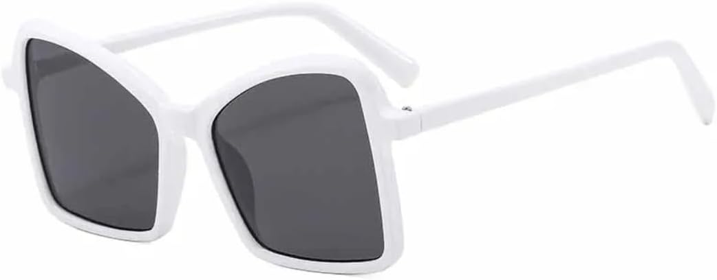 Модные панк-солнцезащитные очки большого размера в оправе «бабочка» для женщин, роскошные мужские очки для вождения и путешествий с защитой от УФ-излучения UV400 TVTBBVV, White Gray
Модные панк-солнцезащитные очки большого размера в оправе «бабочка» для женщин, роскошные мужские очки для вождения и путешествий с защитой от УФ-излучения UV400 TVTBBVV, White Gray