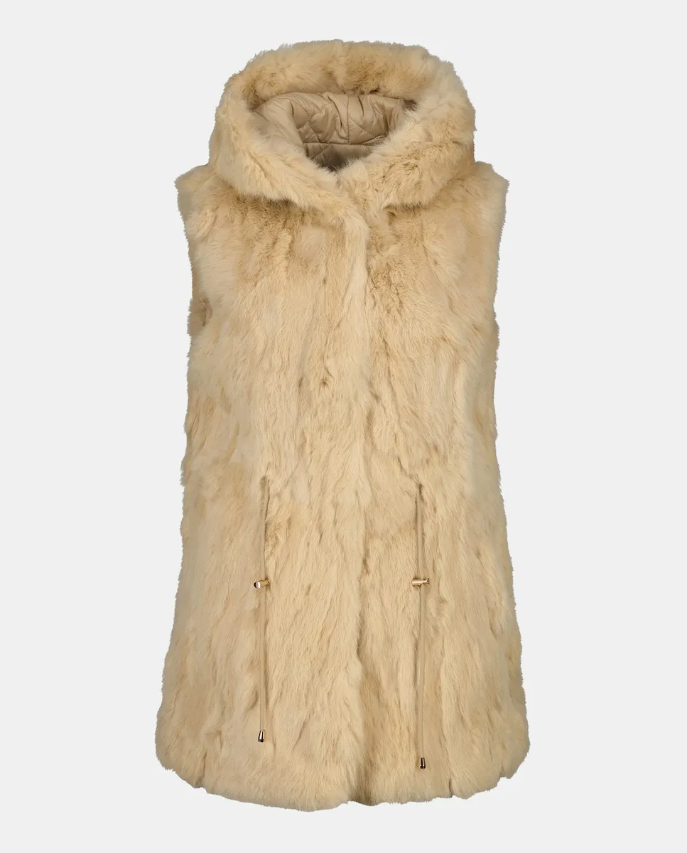 Двусторонний жилет с мехом Latouche, экрю
Двусторонний жилет с мехом Latouche, экрю