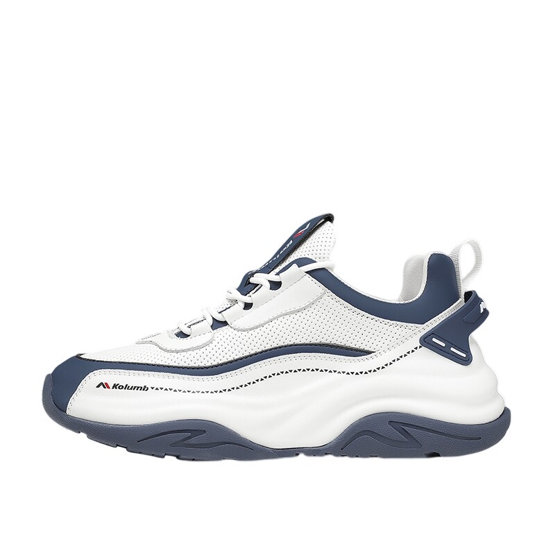 Кроссовки мужские толстые низкие синий/белый Kolumb
Кроссовки мужские толстые низкие синий/белый Kolumb