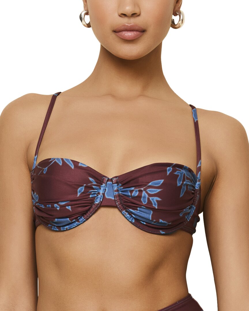 Однотонный и полосатый топ бикини Miranda Solid & Striped, фиолетовый
Однотонный и полосатый топ бикини Miranda Solid & Striped, фиолетовый