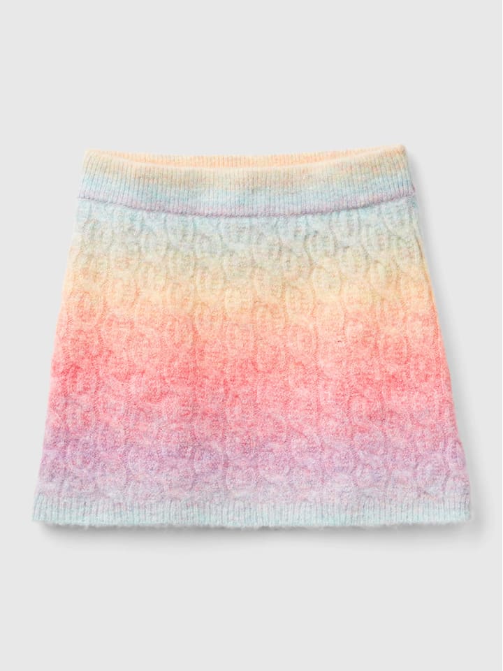 Benetton Разноцветная вязаная юбка
Benetton Разноцветная вязаная юбка