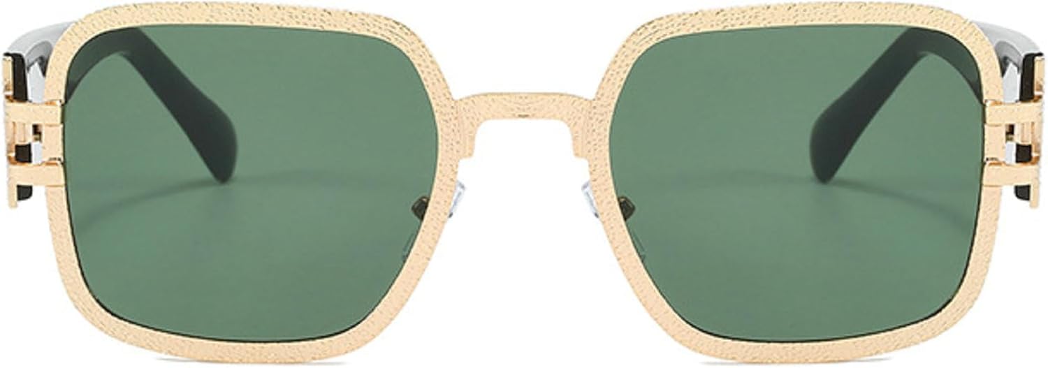 Квадратные солнцезащитные очки для женщин и мужчин, винтажные, ретро, с металлической оправой, модные солнцезащитные очки серебристо-зеленого цвета mincl, Gold Green
Квадратные солнцезащитные очки для женщин и мужчин, винтажные, ретро, с металлической оправой, модные солнцезащитные очки серебристо-зеленого цвета mincl, Gold Green