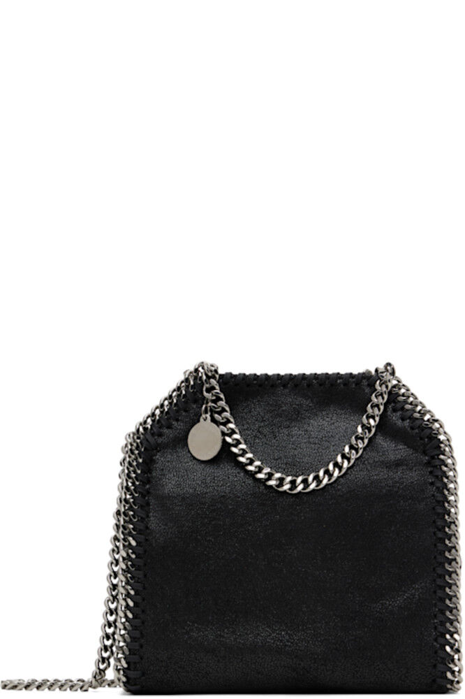 Черная маленькая сумка Falabella Stella McCartney
Черная маленькая сумка Falabella Stella McCartney