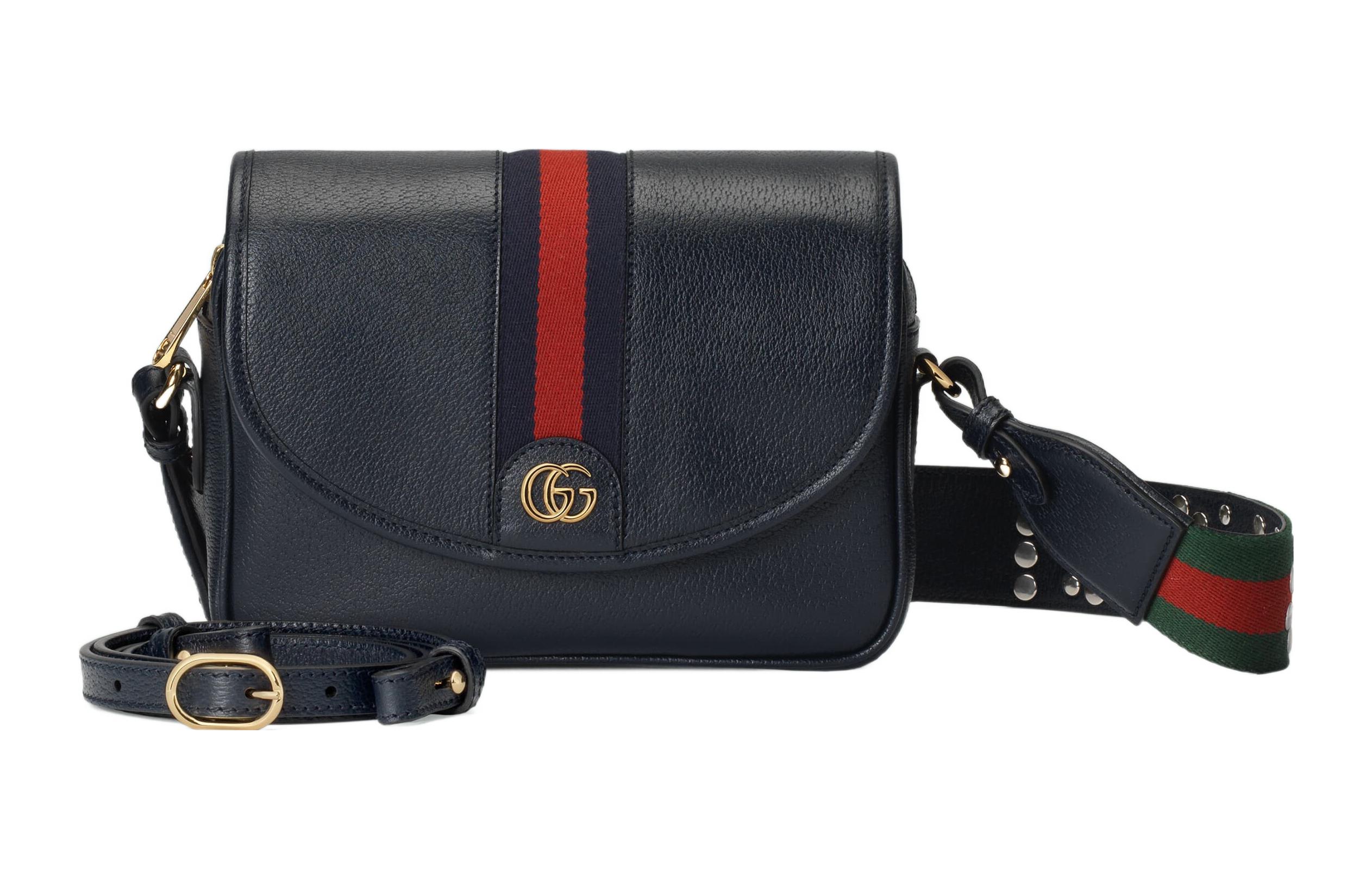 Сумка через плечо Ophidia из кожи, женская синяя GUCCI
Сумка через плечо Ophidia из кожи, женская синяя GUCCI