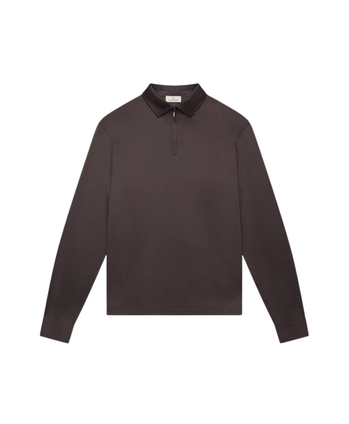 Рубашка-Поло с воротником на молнии Valenza, коричневый
Рубашка-Поло с воротником на молнии Valenza, коричневый