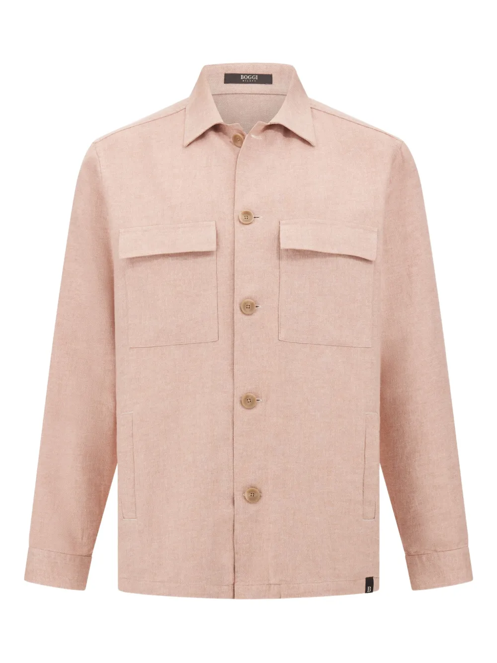 Куртка-рубашка Link с нагрудными карманами Boggi Milano, розовый
Куртка-рубашка Link с нагрудными карманами Boggi Milano, розовый