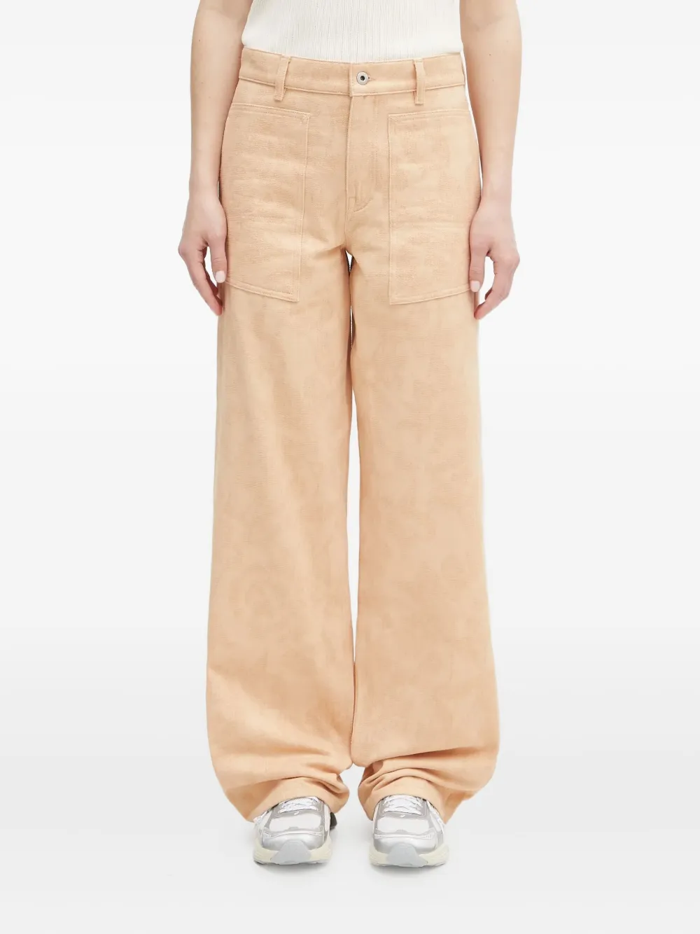 Джинсы KENZO Peonies с накладными карманами, нейтральный
Джинсы KENZO Peonies с накладными карманами, нейтральный