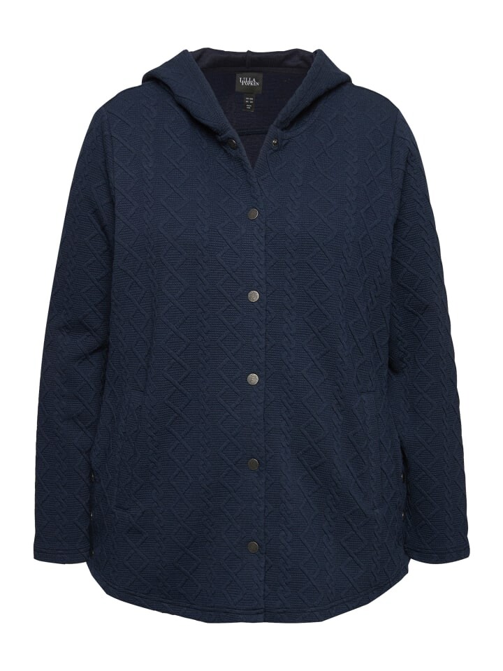 Спортивная куртка Ulla Popken, синий
Спортивная куртка Ulla Popken, синий