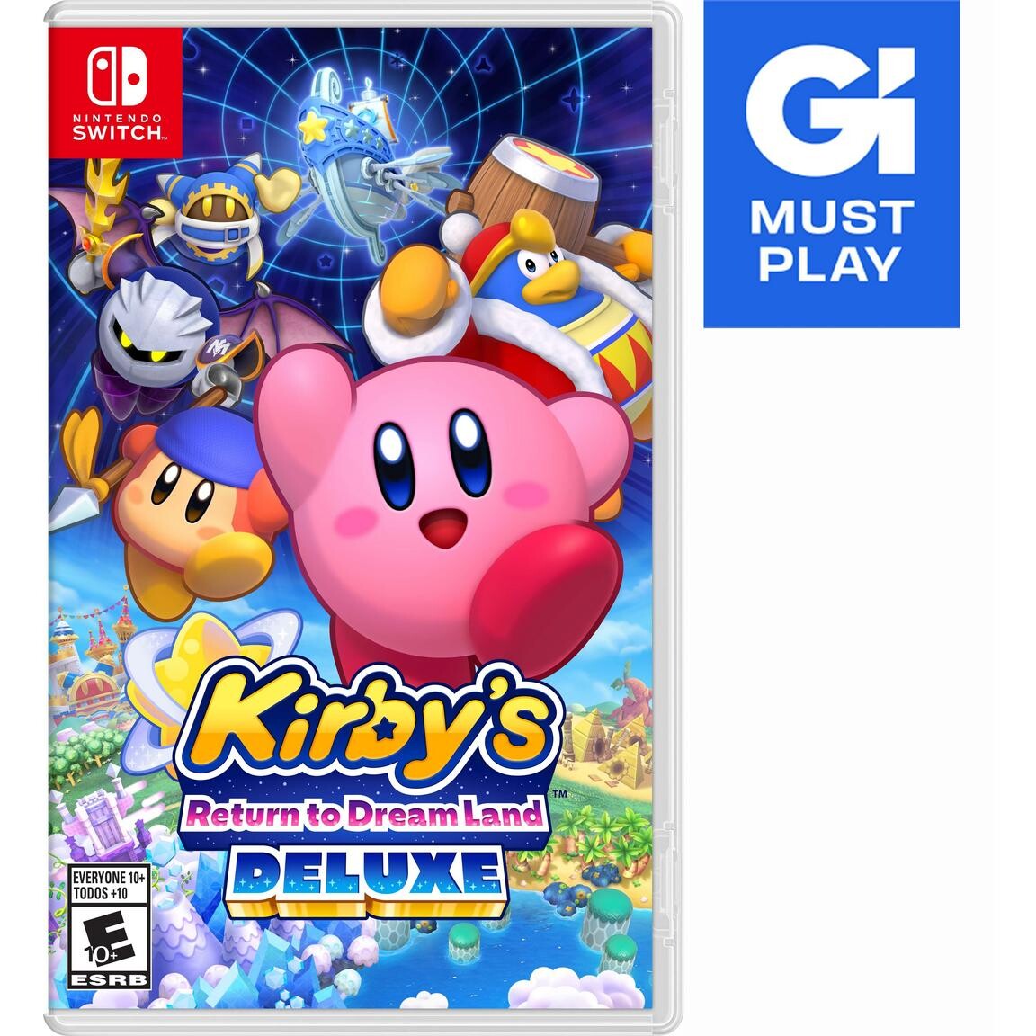 Видеоигра Kirby's Return to Dream Land Deluxe - Nintendo Switch
Видеоигра Kirby's Return to Dream Land Deluxe - Nintendo Switch